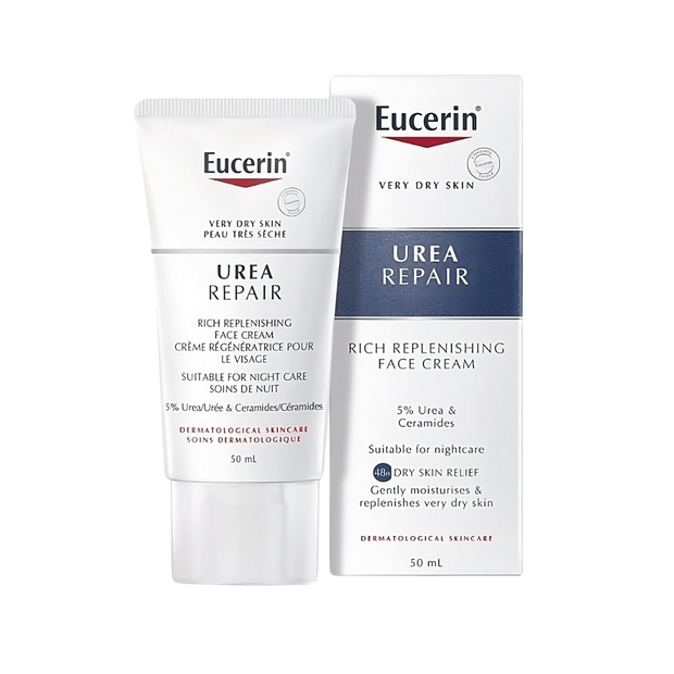 Eucerin Replenishing Face Cream for Dry Skin – 50ml - Kodomo store