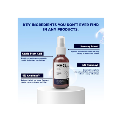 FEGPLUS Rosemary Beard & Hair Serum – 50ml - Kodomo store