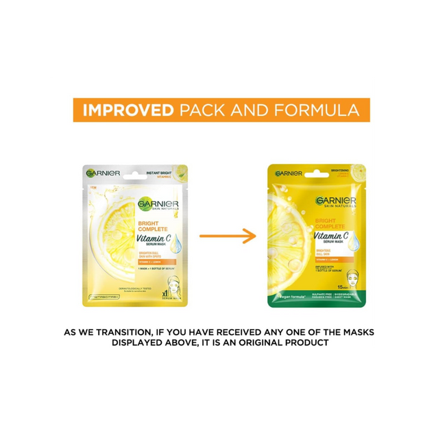 Garnier Fast Bright Instant Brightening Mask – 28g - Kodomo store