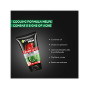 Garnier Men AcnoFight Anti-Pimple Face Wash 100g – Oil Control & Skin Repair - Kodomo store