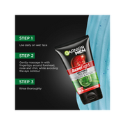 Garnier Men AcnoFight Anti-Pimple Face Wash 100g – Oil Control & Skin Repair - Kodomo store
