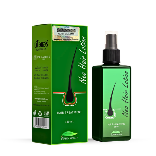 Green Wealth Neo Hair Lotion – Hair Regrowth & Fall Control (120ml) - Kodomo store