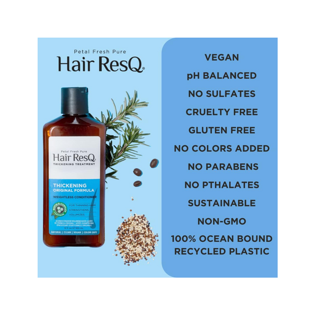 Hair ResQ Biotin Shampoo – Thickening, Original Formula - 12 fl oz (355 ml) - Kodomo store