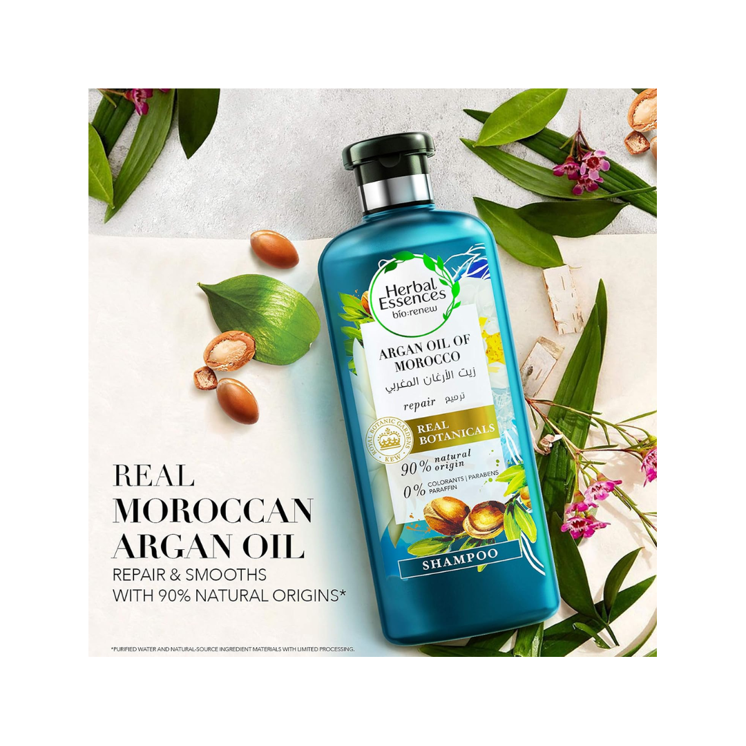 Herbal Essences Bio Renew Argan Oil Repair Shampoo 400ml - Kodomo store