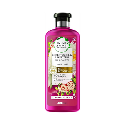 Herbal Essences Volume Conditioner – White Strawberry & Mint, 400ml - Kodomo store