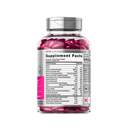 Horbäach Hair, Skin, and Nails Vitamins | 300 Softgels - Kodomo store