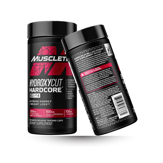Hydroxycut MuscleTech Hardcore Elite – Fat Burner 110 Tabs - Kodomo store