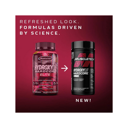 Hydroxycut MuscleTech Hardcore Elite – Fat Burner 110 Tabs - Kodomo store
