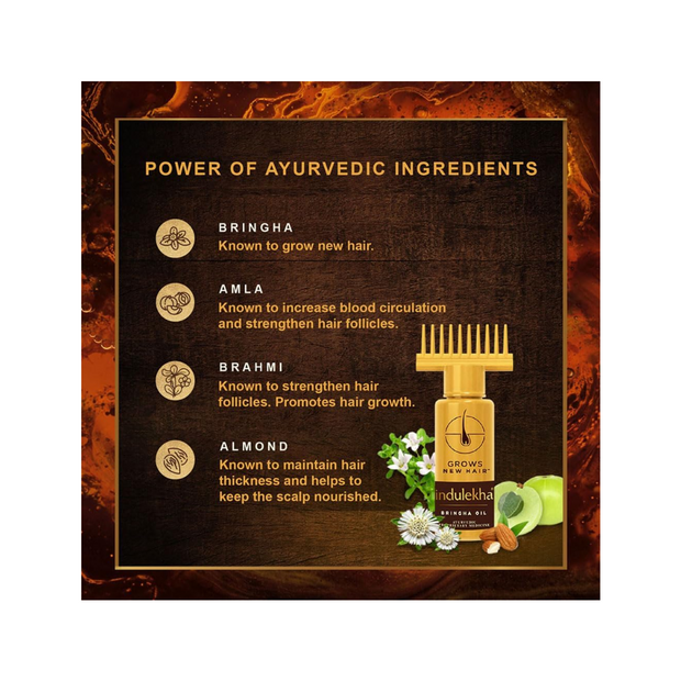 Indulekha Bringha Organic Hair Oil 100ml