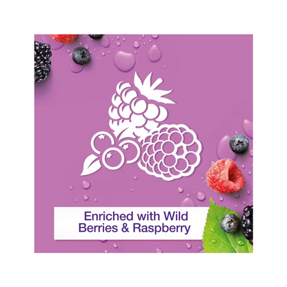 Johnson's Vita-Rich Body Wash Raspberry Extract – 400ml - Kodomo store