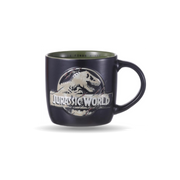 Jurassic World Ceramic Mug 520mL – Black & Green | Official Dino Design - Kodomo store