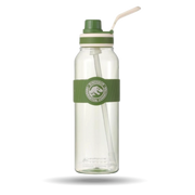 Jurassic World Water Bottle 1000mL – Green | With Handle & Straw - Kodomo store