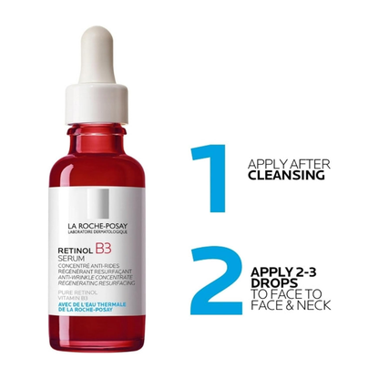 La Roche-Posay B3 Retinol Serum to Regenerate and Resurface 30ml - Kodomo store