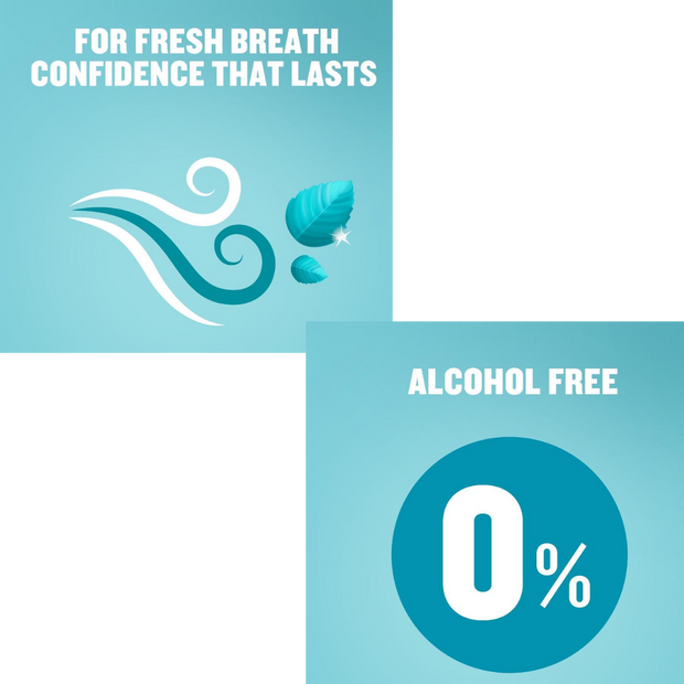 Listerine Cool Mint Mouthwash 500ml – Fresh Breath & Strong Teeth - Kodomo store