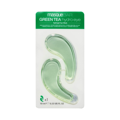 Masque Bar Green Tea Eye Mask – Soothing Hydrogel Patches (10ml) - Kodomo store