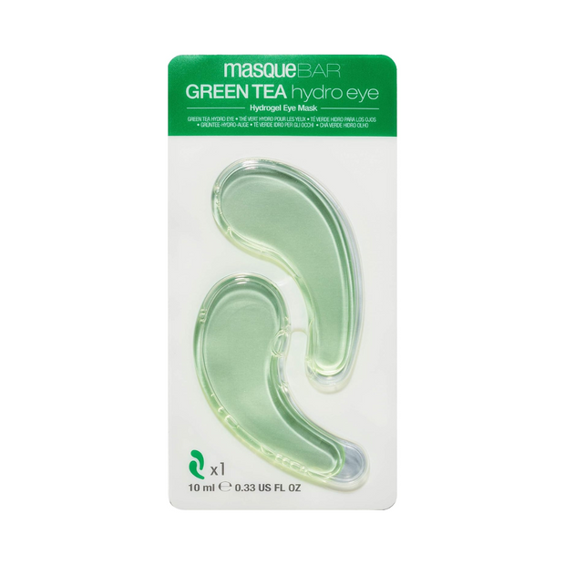 Masque Bar Green Tea Eye Mask – Soothing Hydrogel Patches (10ml) - Kodomo store