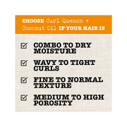 Maui Moisture Curl Quench Coconut Oil Conditioner – 13 oz, Anti-Frizz - Kodomo store