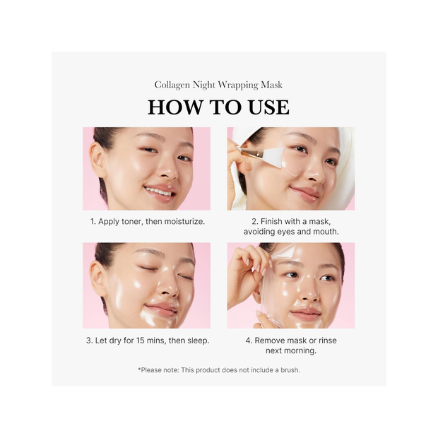 Medicube Collagen Night Wrapping Mask (75ml) - Kodomo store