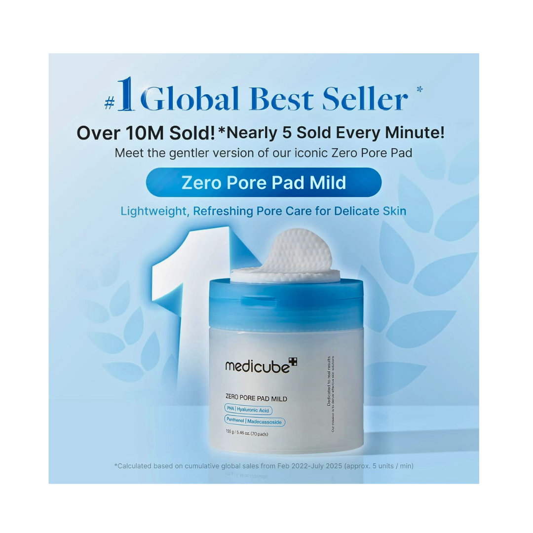 Medicube Zero Pore Pads Mild 2.0 - Kodomo store