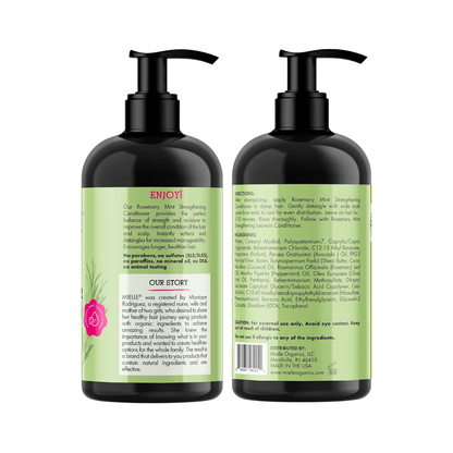 Mielle Rosemary Mint Conditioner w/ Biotin – 12oz - Kodomo store