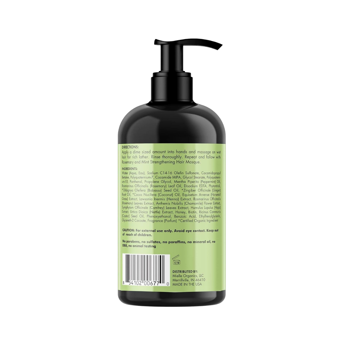 Mielle Rosemary Mint Shampoo w/ Biotin – 12oz - Kodomo store