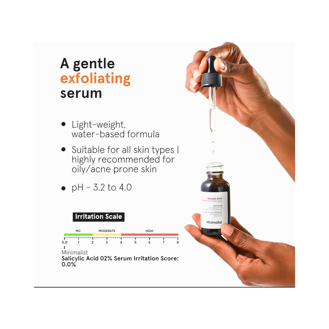Minimalist 2% Salicylic Acid Serum 30ml - Kodomo store