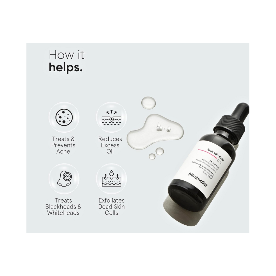 Minimalist 2% Salicylic Acid Serum 30ml - Kodomo store