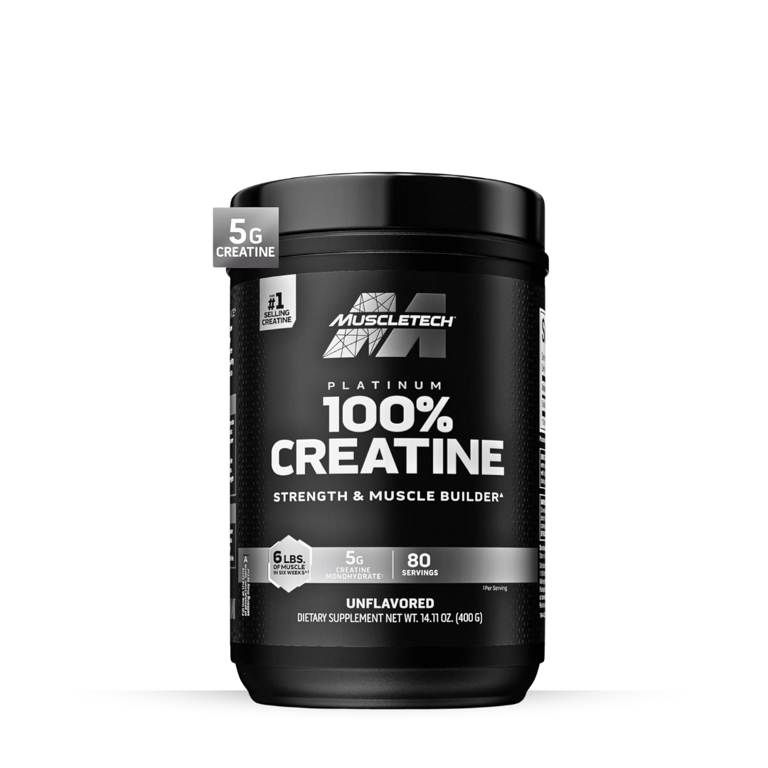 MuscleTech Platinum 100% Creatine – Pure Micronized Powder - Kodomo store