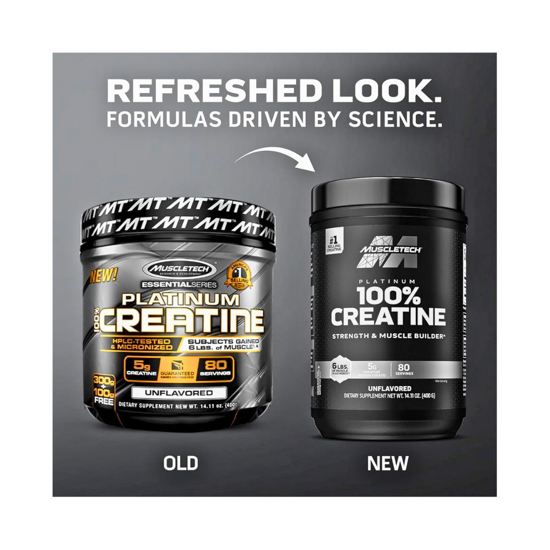 MuscleTech Platinum 100% Creatine – Pure Micronized Powder - Kodomo store