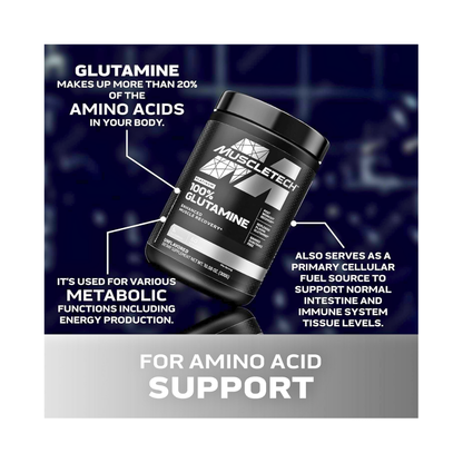 MuscleTech Platinum 100% Glutamine – Pure Post-Workout Recovery - Kodomo store