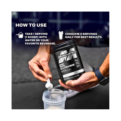 MuscleTech Platinum 100% Glutamine – Pure Post-Workout Recovery - Kodomo store