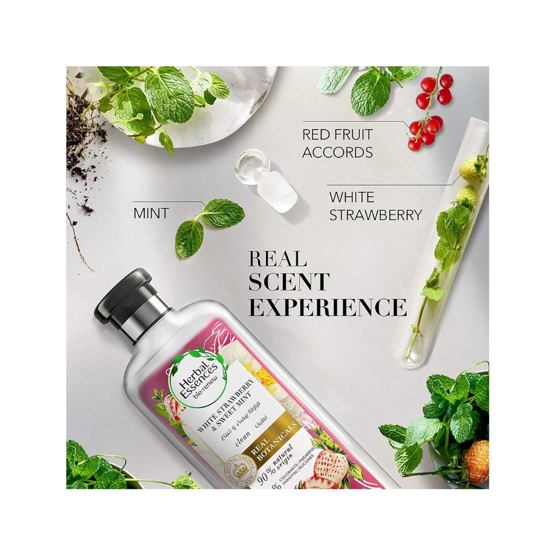 Natural Volumizing Shampoo with White Strawberry & Mint – 400ml - Kodomo store