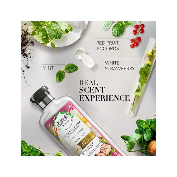 Natural Volumizing Shampoo with White Strawberry & Mint – 400ml - Kodomo store