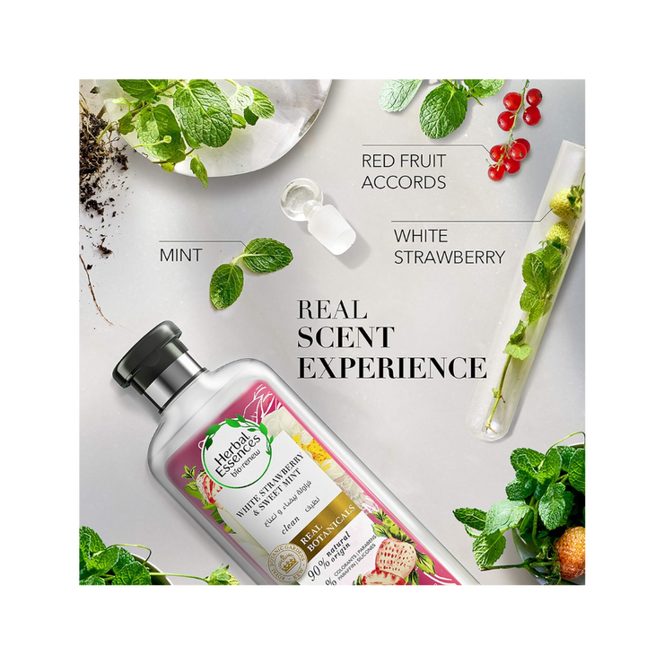 Natural Volumizing Shampoo with White Strawberry & Mint – 400ml - Kodomo store