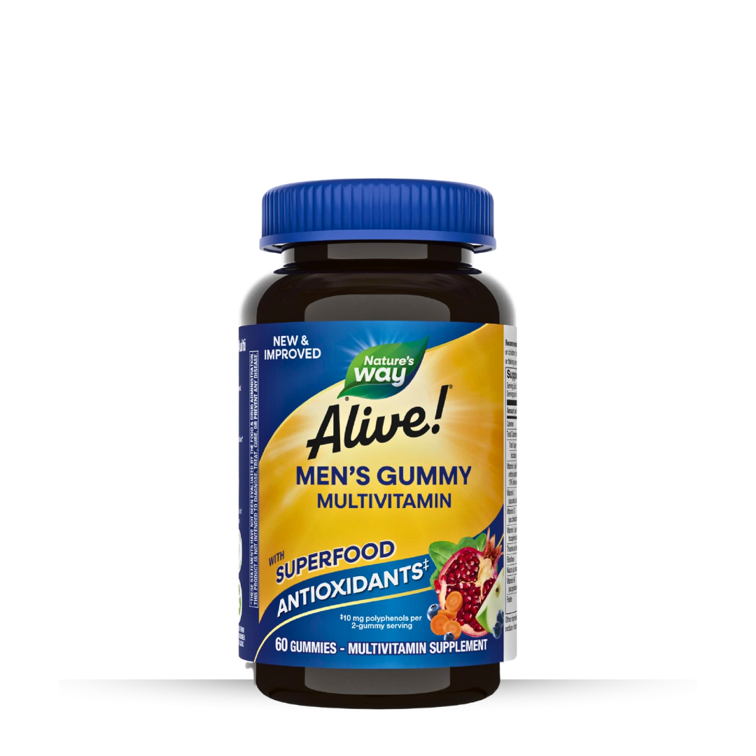 Nature’s Way Alive! Men’s Gummy Multivitamins – 60 Gummies - Kodomo store