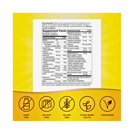 Nature’s Way Alive! Women’s Gummy Multivitamins – 60 Gummies - Kodomo store