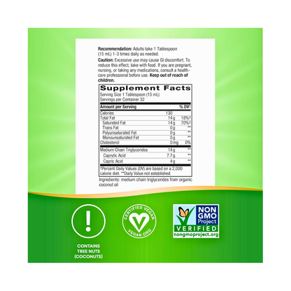 Nature's Way MCT Oil – Pure Brain & Body Fuel from 100% Coconut - Kodomo store