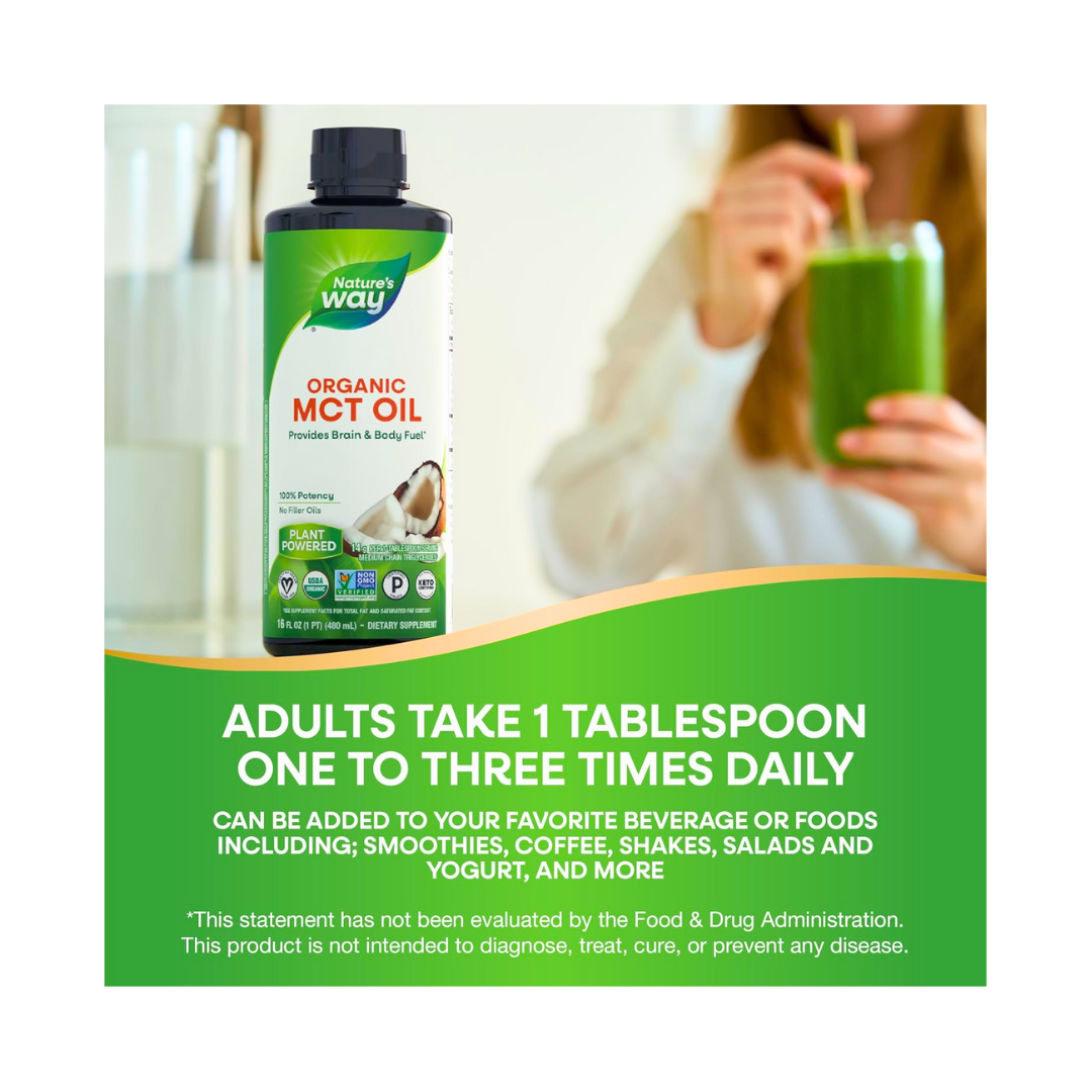 Nature's Way MCT Oil – Pure Brain & Body Fuel from 100% Coconut - Kodomo store