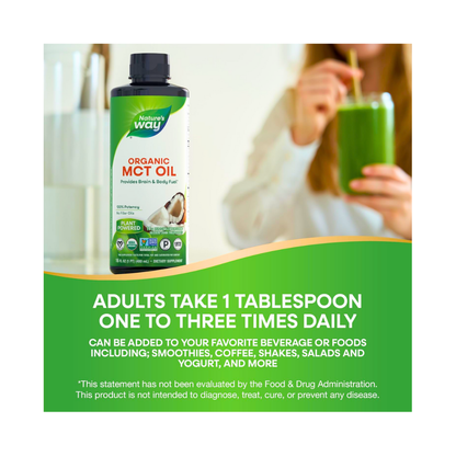 Nature's Way MCT Oil – Pure Brain & Body Fuel from 100% Coconut - Kodomo store