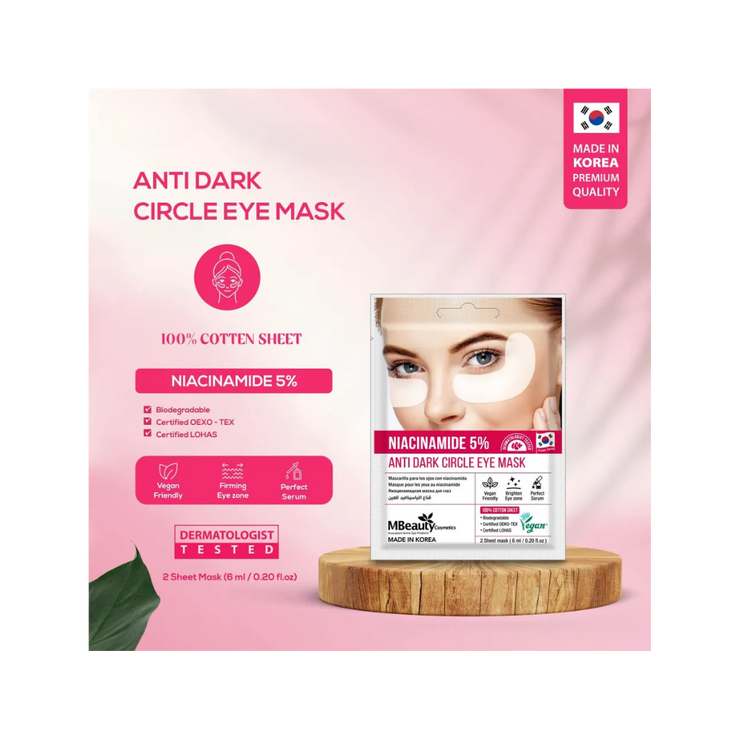Niacinamide Eye Mask – Anti-Dark Circles - Kodomo store