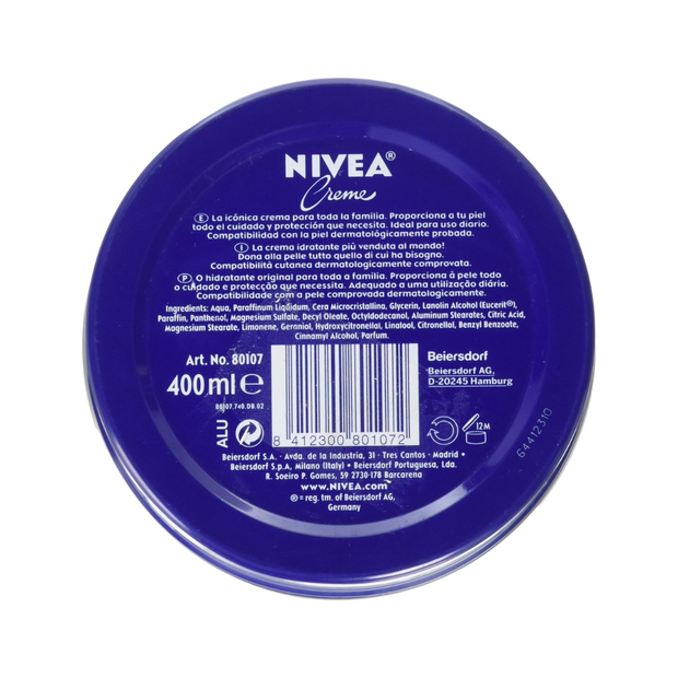 NIVEA 100% Deep Moisturizing Skin Care - Authentic German Cream 400ML