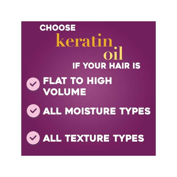 OGX Anti-Breakage+ Keratin Oil Shampoo 385ML - Kodomo store