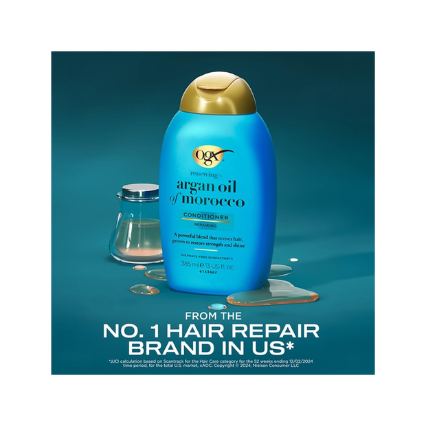 OGX Argan Oil of Morocco Conditioner 385ML – Sulfate-Free & Gentle - Kodomo store