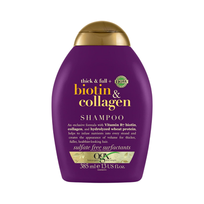 OGX Thick & Full+ Biotin & Collagen Shampoo 385ML – Volumizing Hair Care - Kodomo store