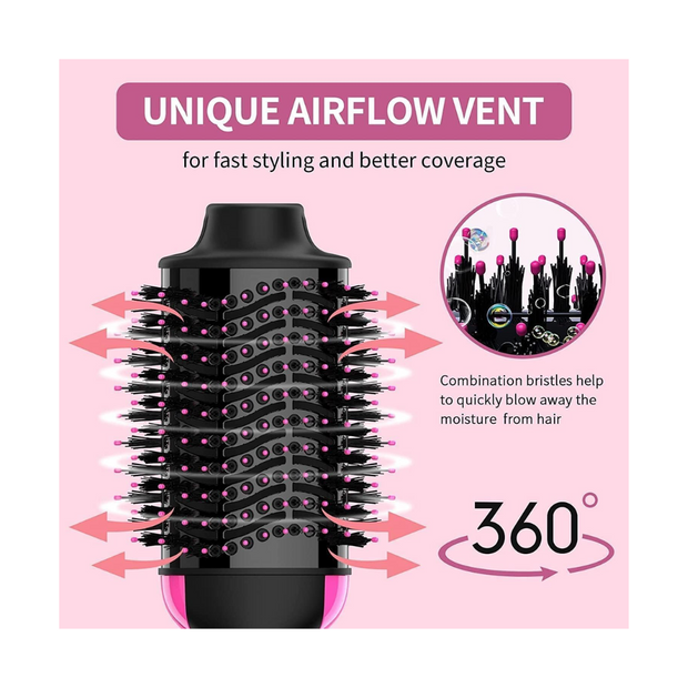 One-Step Electric Hair Dryer 3-in-1  Brush, Styler & Volumizer with Hot Air Brush - Kodomo store