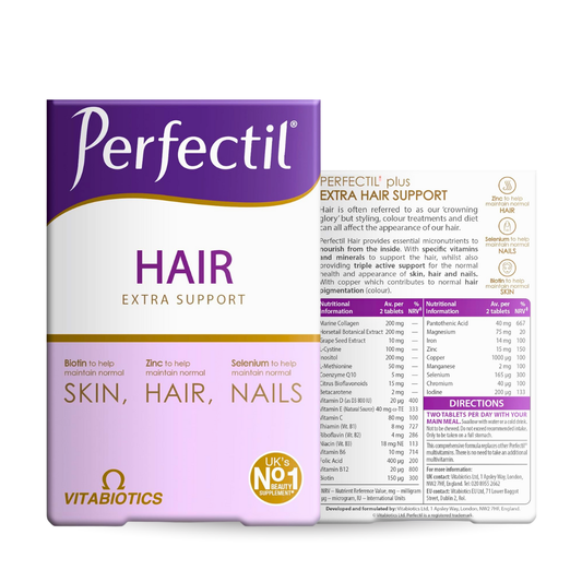 Perfectil Vitabiotics Plus Hair - 60 Tablets - Kodomo store