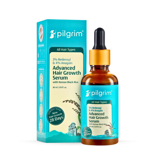 Pilgrim Hair Growth Serum – Redensyl 3% + Anagain 4% + Baicapil (30ml) - Kodomo store
