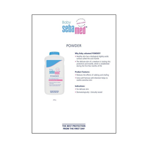 Sebamed Baby Powder – Gentle Protection for Delicate Skin (400g) - Kodomo store