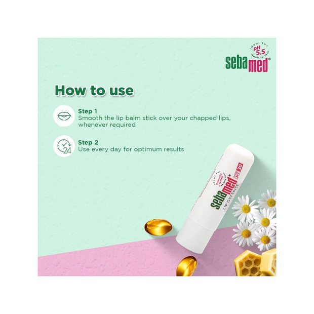 Sebamed Lip Defense SPF 30 – Nourishing Lip Balm (10ml) - Kodomo store