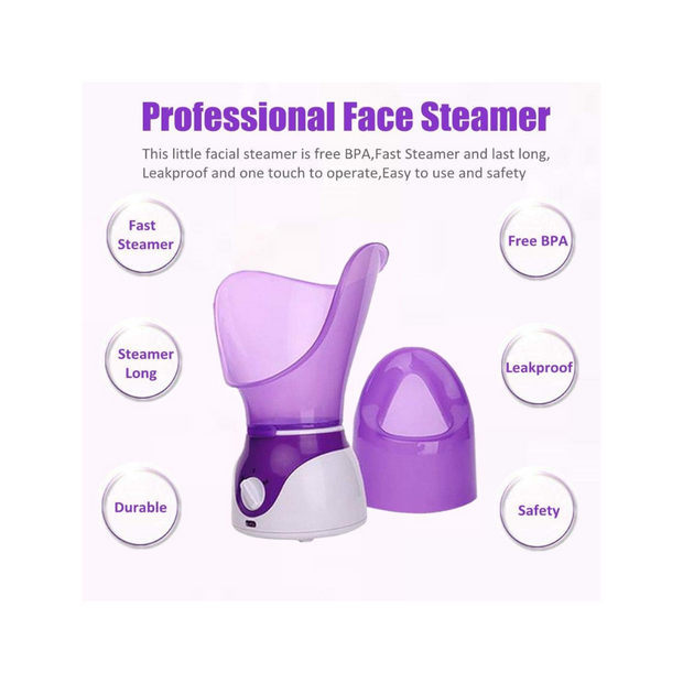 Senjie Warm Mist Facial Steamer – BPA-Free, Deep Hydration & Pore Cleansing - Kodomo store